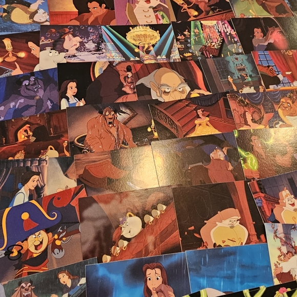 Vintage 1992 Disney's Beauty & The Beast Pro Set trading cards full set of 95 - Picture 1 of 14